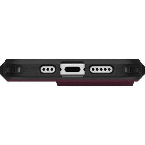 Urban Armor Gear Civilian Carrying Case Apple iPhone 16 Pro Smartphone - Bordeaux - Shock Absorbing, Impact Resistant, Ant