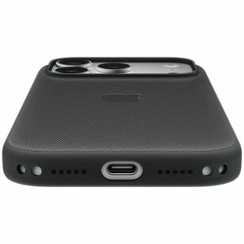 Apple Hülle für Apple iPhone 17 Pro Smartphone - Schwarz - Kratzfest, Sturzsicher - Webstoff, Polyester, Thermoplastisches