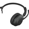 Jabra Evolve2 65 USB-A Black MS Chrg stand Mono, Wireless, Office/Call center, 20 - 20000 Hz, 99.2 g, Headset, Black