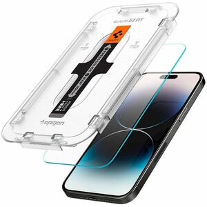Spigen EZ FIT GLAS.tR 9H Tempered Glass Screen Protector for iPhone 14 Pro Max - Transparency - 2 / Pack - For 17 cm (6.7"