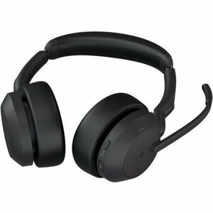 Jabra Evolve2 55, Link380/390a (USB-A) UC Stereo with Charging Stand