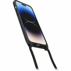 OtterBox React Estojo de transporte Apple Smartphone - Preto - Resistente a quedas - Nylon, Plástico Corpo - Alça de pescoço