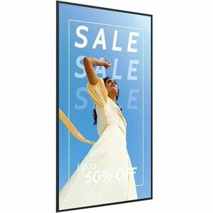 AllSee E43P1 43" 4K UHD Digital Signage Display - 24 Hours/7 Days Operation - In-plane Switching (IPS) Technology - 3840 x