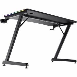 Trust Gaming Luminus GXT 709 Gaming-Tisch - Schwarz Top - 1200 mm Table Top Width x 600 mm Tischplatte Tiefe - 740 mm Höhe