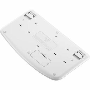 Logitech Wave Keys Keyboard - Compact - Wireless Connectivity - French - AZERTY Layout - Off White - Bluetooth - Easy-Swit