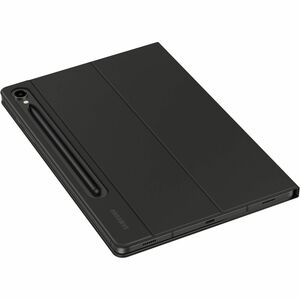 Housse/Clavier Samsung - Porte-livres Style Samsung Galaxy Tab S9, Galaxy Tab S9 FE Tablette - Noir
