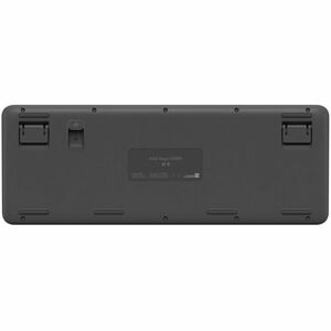 Logitech Amber K98M 键盘 - 无线 连接 - A 型 USB 接口 - 英文 - 灰 - 机械 按键开关 - Bluetooth/RF - 2.40 GHz - 98 Key(s) - Windows 10, Windows
