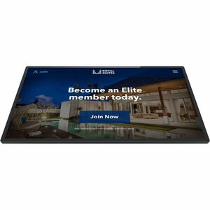 LCD Digital Signage Elo 6554L 1638,30 mm - 24 ore/7 giorni Operation - Energy Star - Touchscreen - 3840 x 2160 - 16:9 - 8 