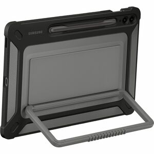 Samsung Rugged Carrying Case for 27.7 cm (10.9") Samsung Galaxy Tab S9 FE+ Tablet, Stylus - Black - Drop Resistant, Bump R