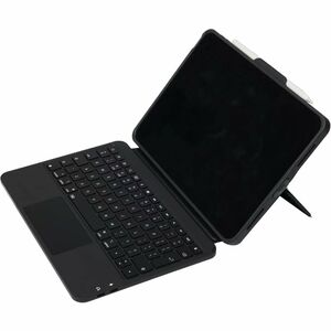DEQSTER Prime Tastatur/Cover für 27,9 cm (11 Zoll) Apple iPad Air 11 (2024), iPad Air 11 (2025) Tablet - Deutsch Tastatur 