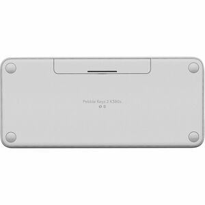 罗技PEBBLE KEYS 2 K390无线键盘 白色