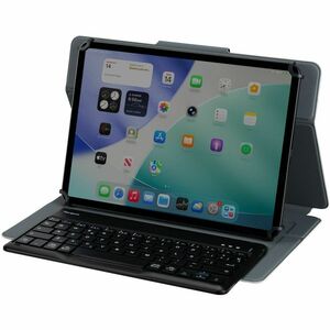 Targus Safe Fit THZ998NO Tastatur/Cover für 24,1 cm (9,5 Zoll) bis 27,9 cm (11 Zoll) Apple Tablet - Schwarz - Polycarbonat