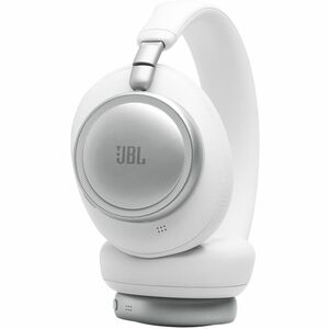 JBL Live 780NC Wired/Wireless Over-the-head, Over-the-ear Stereo Headset - White - Binaural - Circumaural - Bluetooth - 32