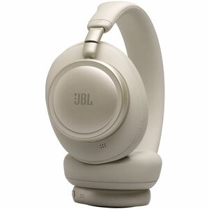 JBL Live 780NC Wired/Wireless Over-the-head, Over-the-ear Stereo Headset - Sand - Binaural - Circumaural - Bluetooth - 32 