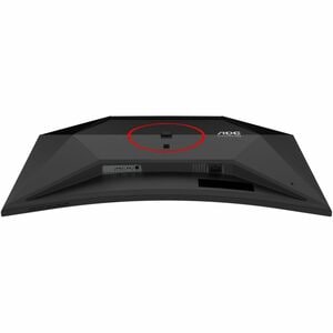 AOC AGON C32G4Z 32" (81.3 cm) Class Full HD Curved Screen Gaming LED Monitor - 16:9 - Black, Red - 31.5" (80 cm) Viewable 