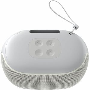 Carneo OfficeDragon 2 Portable Bluetooth Speaker System - 5 W RMS - Grey - 280 Hz to 16 kHz - Battery Rechargeable - USB - 1