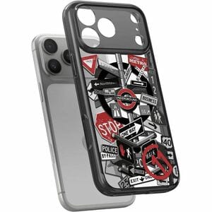 Spigen Ultra Hybrid Case for Apple iPhone 17 Pro Max, iPhone 18 Pro Max Smartphone - Hexa-layer 3D Spatial Printing - Sign