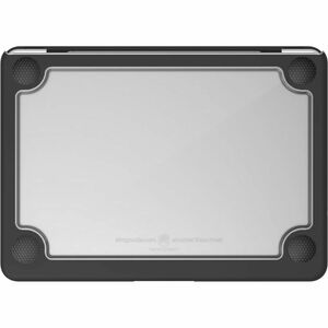 STM Goods Dux Ultra Rugged Case for Apple MacBook Neo - Textured rubber feet grip - Black - 1 - Drop Resistant, Bump Resis