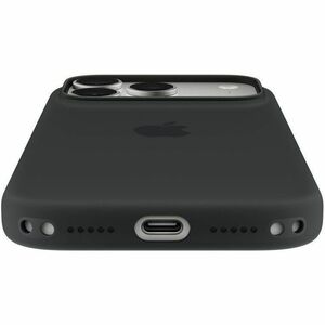 Apple Case for iPhone 18 Pro Smartphone - Black - Silky, Soft-touch - Scratch Resistant, Drop Resistant - Silicone, MicroF