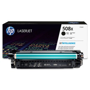 HP 508X (CF360X) Original Alto Yield Laser Cartucho de toner - Embalagem Individual - Preto - 1 Cada - Laser - Alto Yield 