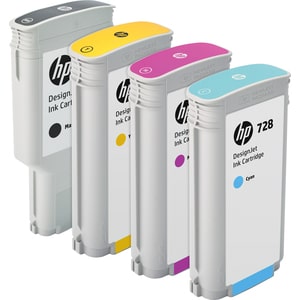 HP 728 Original Inkjet Ink Cartridge - Yellow Pack - Inkjet