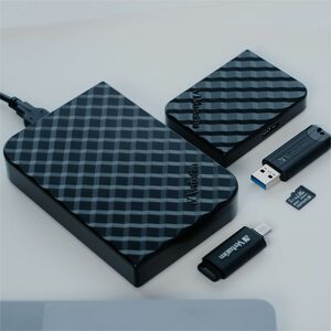 Disco rigido Portatili Verbatim Store 'n' Go - Esterno - 4 TB - Diamante nero - USB 3.0 - 5400giri/min - 1 Unità