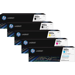HP 202A Original Standard Yield Laser Toner Cartridge - Black - 1 Pack - 1400 Pages