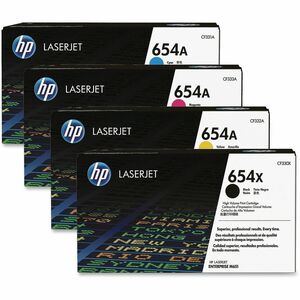 HP 654A 原版 激光 碳粉盒 - 单包 - 洋红 - 1 每台