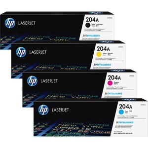 HP 204A 原版 标准 产出 激光 碳粉盒 - 黑 - 1 包 - 激光 - 标准 产出 - 1 包