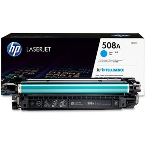 HP 508A (CF361A) Original Laser Toner Cartridge - Single Pack - Cyan - 1 Each - 5000 Pages