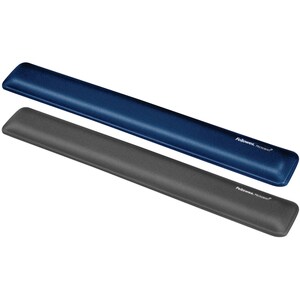 Fellowes® MICROBAN® Gel keyboard Wrist Rest - Graphite (9175301) - 0.56" x 18.38" x 2.75" Dimension - Graphite - Gel, Poly