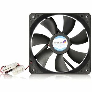StarTech.com 120x25mm Dual Ball Bearing Computer Case Fan w/ LP4 Connector - System fan kit - 120 mm - Add additional chas