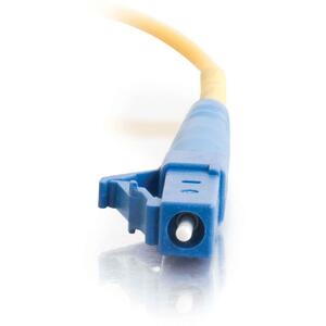 C2G-1m LC-LC 9/125 OS1 Simplex Singlemode PVC Fiber Optic Cable - Yellow - 1m LC-LC 9/125 Simplex Single Mode OS2 Fiber Ca