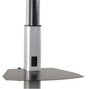 Chief Height Adjustable Shelf - For Carts and Floor Stands - Black - Steel - 25 lb