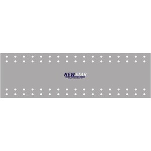 Neomounts KEYB-V100RACK Keyboard/mouse shelf connector. Product colour: Silver, Housing material: Steel, Panel mounting in