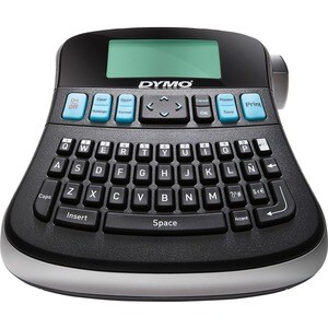 Dymo LabelManager 210D Label Maker - Thermal Transfer - Tape - Battery, Power Adapter - 6 Batteries Supported - AA - Alkal