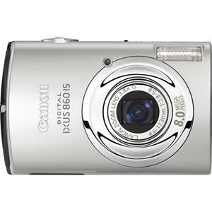 Canon Digital IXUS 860 IS 8 Megapixel Compact Camera - Silver - 7.6 cm (3")LCD - 3.8x Optical Zoom - 4x Digital Zoom - 326
