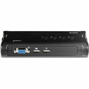 Trendnet TK-407K. Tastatur Porttyp: USB, Maus-Porttyp: USB, Video Porttyp: VGA. Maximale Auflösung: 2048 x 1536 Pixel, Sca
