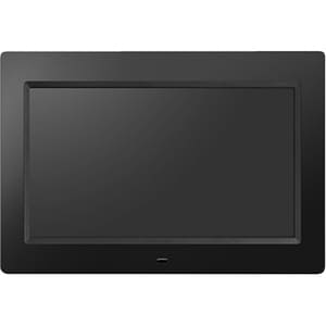 Aluratek Digital Photo Frame with 4GB Built-in Memory - 10 inch - 10" LCD Digital Frame - Black - 1024 x 600 - 16:9 - JPEG