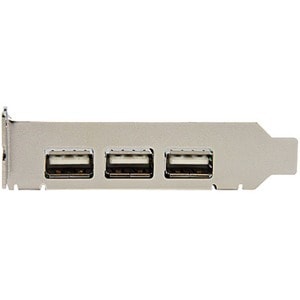 StarTech.com 4-port PCI Express LP USB Adapter Card - Add 4 USB 2.0 ports to your low profile/small form factor computer t