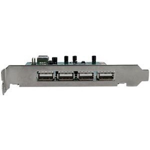 StarTech.com 7 Port PCI USB Card Adapter - Add 7 USB 2.0 Ports to your PC through a PCI slot - pci to usb - pci usb contro