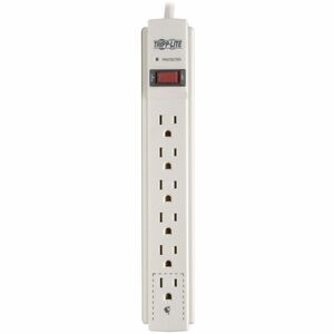 Eaton Tripp Lite Series Protect It! 6-Outlet Surge Protector, 6 ft. (1.83 m) Cord, 790 Joules, Diagnostic LED, TAA - NEMA 