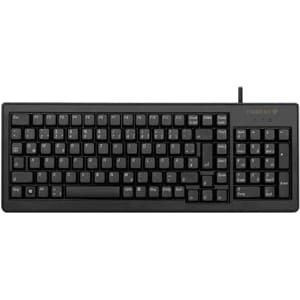 Clavier CHERRY G84-5200 - Câble Connectivité - USB, PSX 2 Interface - Français - AZERTY Disposition - Noir - 104 Touche(s)