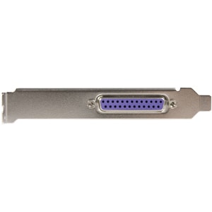 StarTech.com 1 Port PCI Express Dual Profile Parallel Adapter Card - SPP/EPP/ECP - 2x DB25 IEEE 1284 PCIe Parallel Card - 