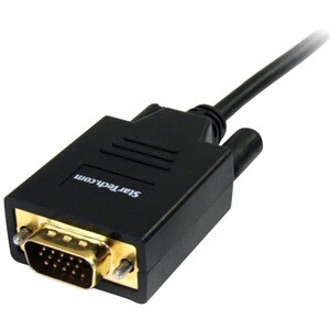 StarTech.com 6ft Mini DisplayPort to VGA Cable, Active Mini DP to VGA Adapter Cable, 1080p, mDP 1.2 to VGA Monitor/Display