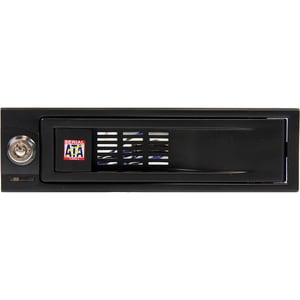 StarTech.com 5.25in Trayless Hot Swap Mobile Rack for 3.5in Hard Drive - Internal SATA Backplane Enclosure - 1 x HDD Suppo