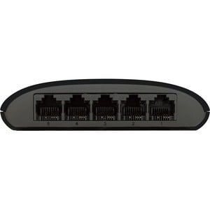 D-Link DES-1005E Ethernet Switch - 5 Ports - Fast Ethernet - 10/100Base-TX - 2 Layer Supported - Desktop, Wall Mountable -