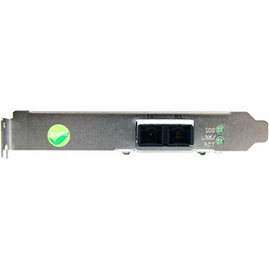 StarTech.com 100 Mbps Full/Low Profile MM SC Fiber PCI NIC Card - PCI-X - 1 Port(s) - 1 x SC Port(s)