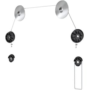 Newstar TV/Monitor Ultrathin Wall Mount (fixed) for 32"-55" Screen - Black - 66 cm to 119.4 cm (47") Screen Support - 20 k