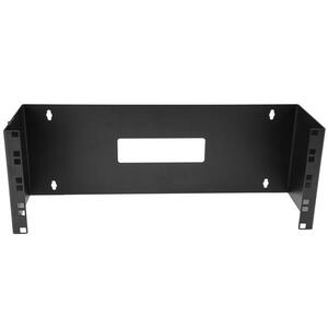 StarTech.com 4U 19in Hinged Wallmounting Bracket for Patch Panel - Wall-mount a patch panel or network switch while provid